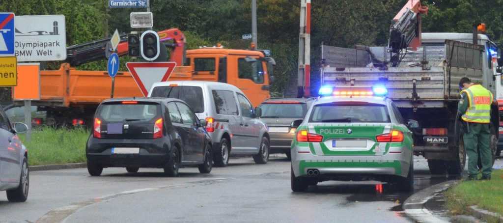 Алкоконтроль полиции в Германии