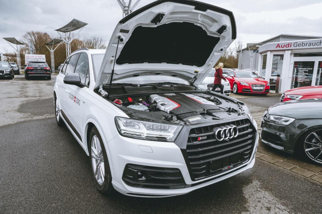 проведения ТО у официального дилера Audi